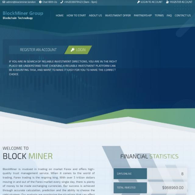 BlockMiner Group.