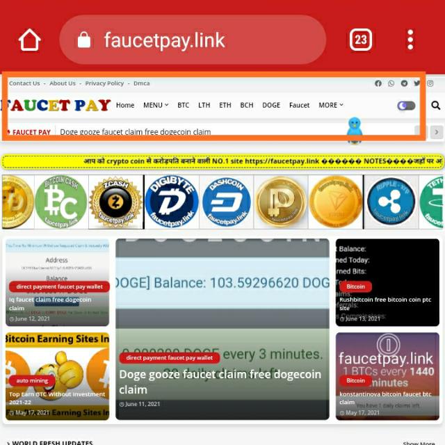 Faucet claim 🌹🌹🌹🌹