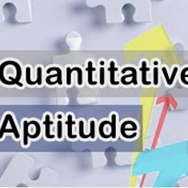 Quantitative Aptitude 