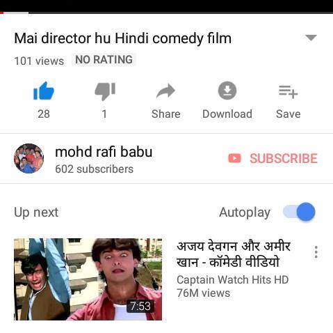 You tube par no rating