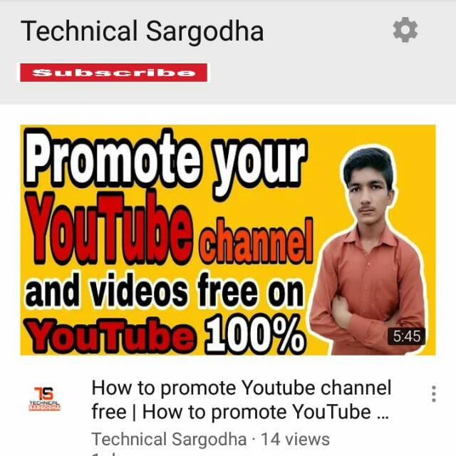 👈Promote your chanl free👈